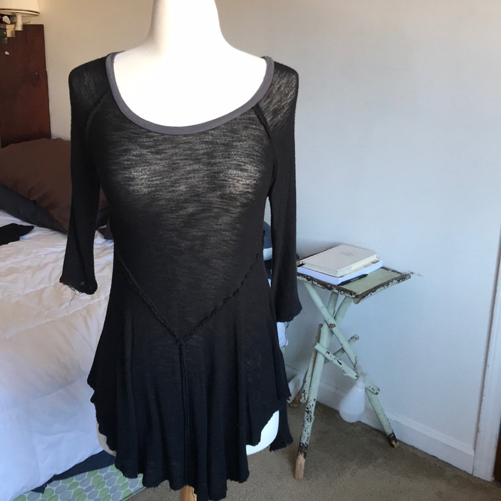 Free People Black Top